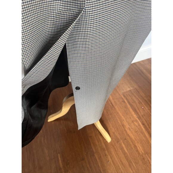 VTG London‎ Fog Men's Houndstooth Single Breast Overcoat 42 Long - Picture 6 of 11